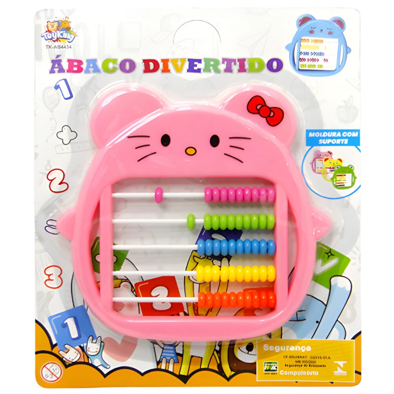 Brinquedo Abaco De Plastico Mohnish