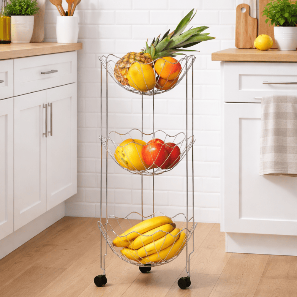 Fruteira Copa Tripl Crom Niquelart