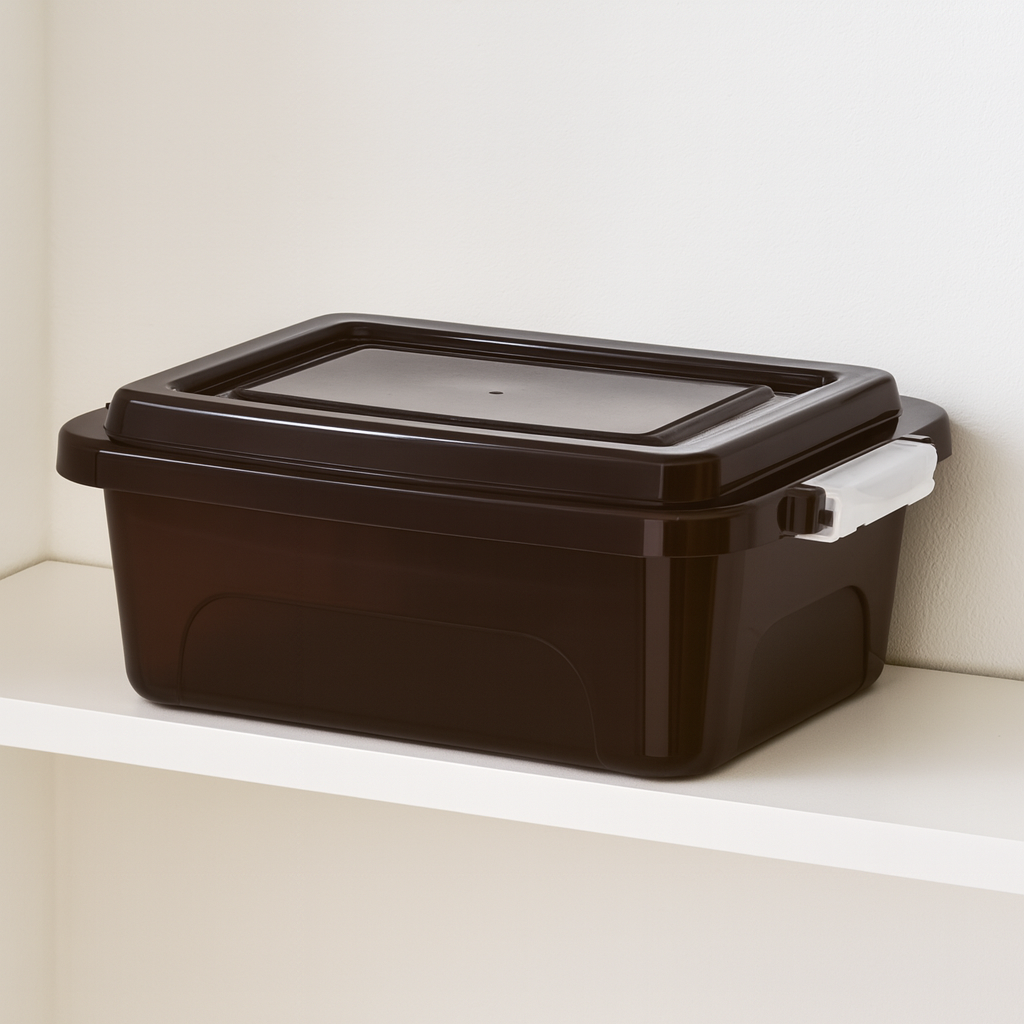 Caixa Organizadora Black 17L Ercaplast