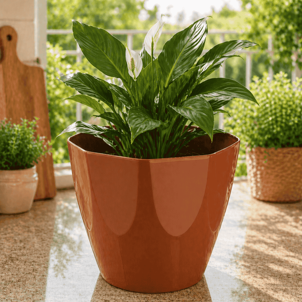 Vaso Diamante Cerâmico 2,9L Ercaplast