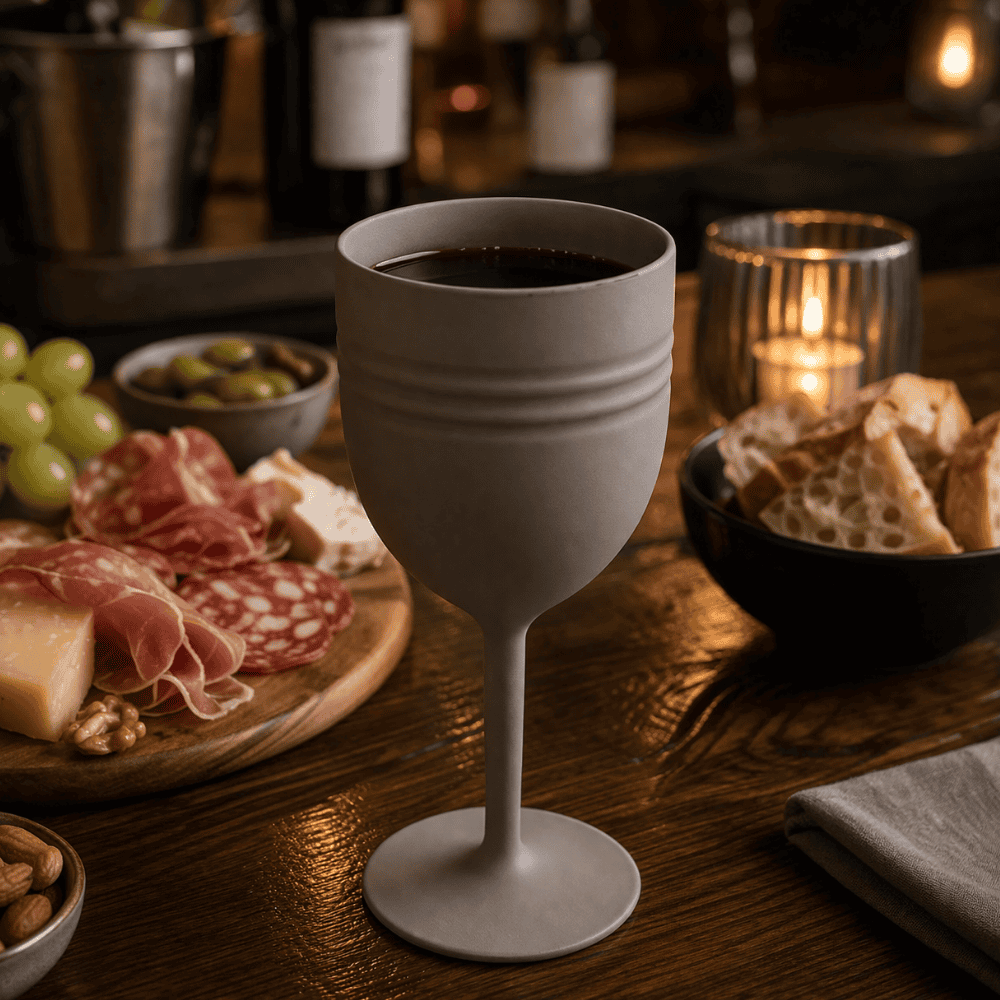 Taça De Bambu Lines 330Ml Coliseu