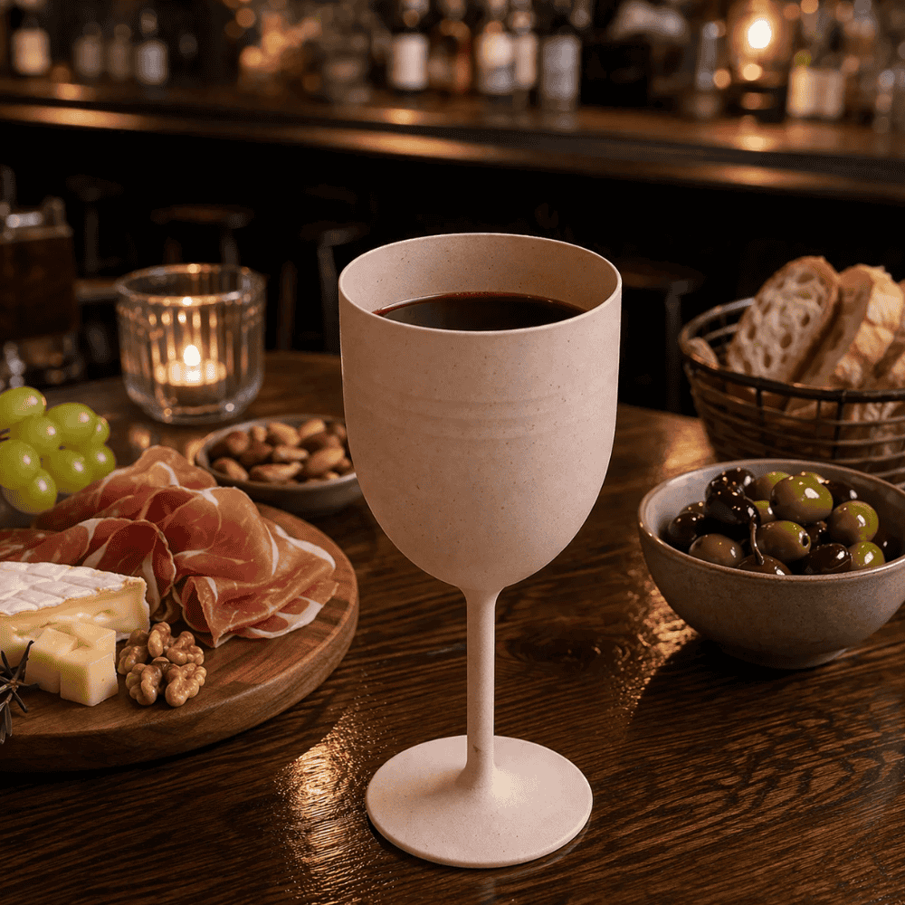 Taça De Bambu Lines 330Ml Coliseu