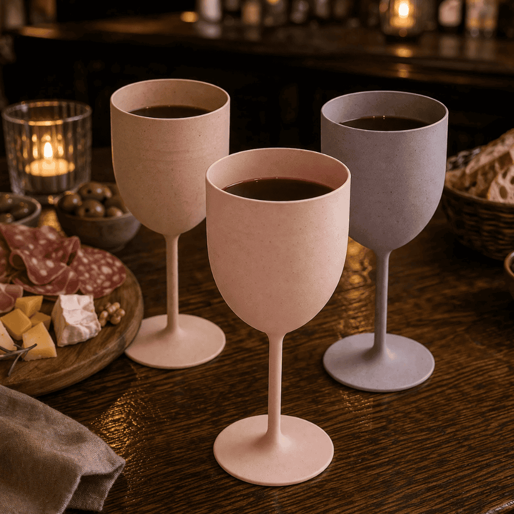 Taça De Bambu Lines 330Ml Coliseu