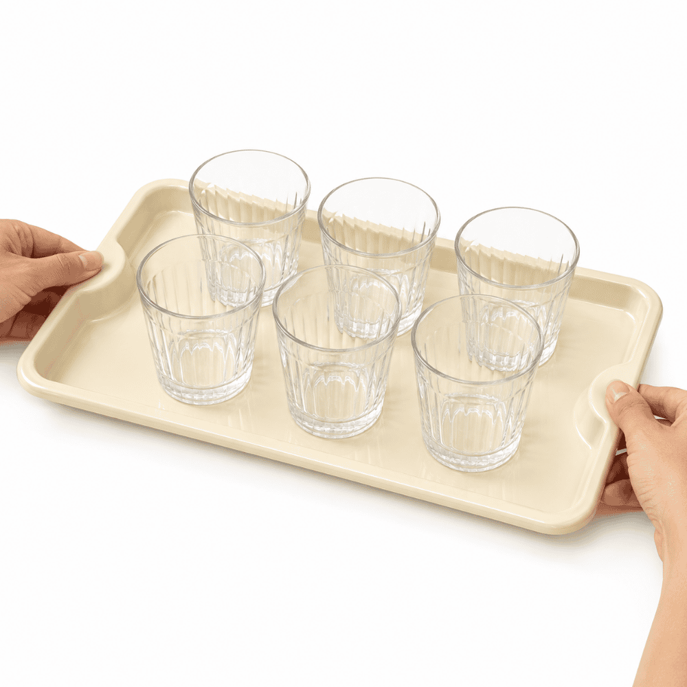 Bandeja Multiuso Restaurante Bege 2L Alves