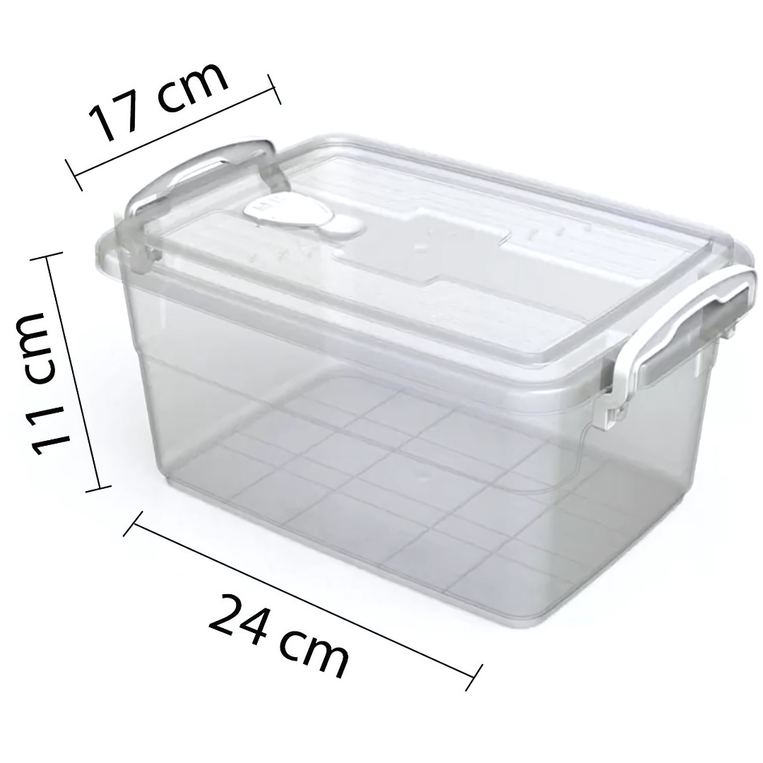 Organizador Retangular Wave Com Trava 3L Prime Mb