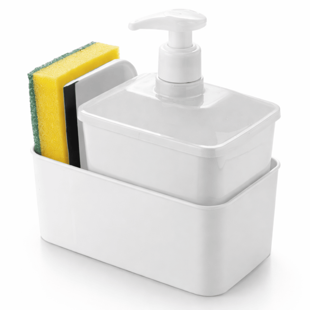 Kit Porta Detergente Quadrado Plasutil