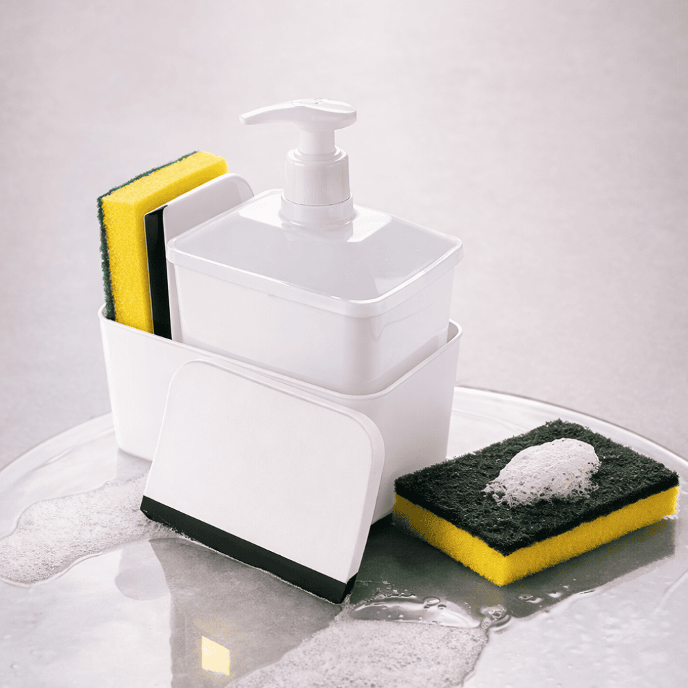 Kit Porta Detergente Quadrado Plasutil