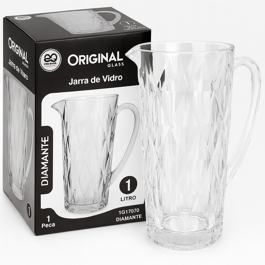 Jarra Diamante 1L Original Glass