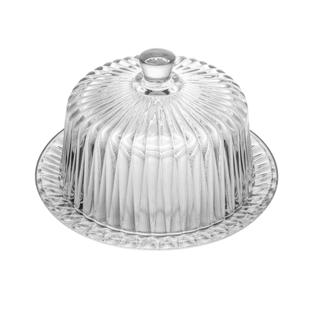 Queijeira De Cristal C/Tp Radial Coliseu