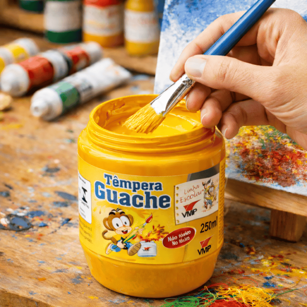 Guache 250Ml Amarelo Ouro