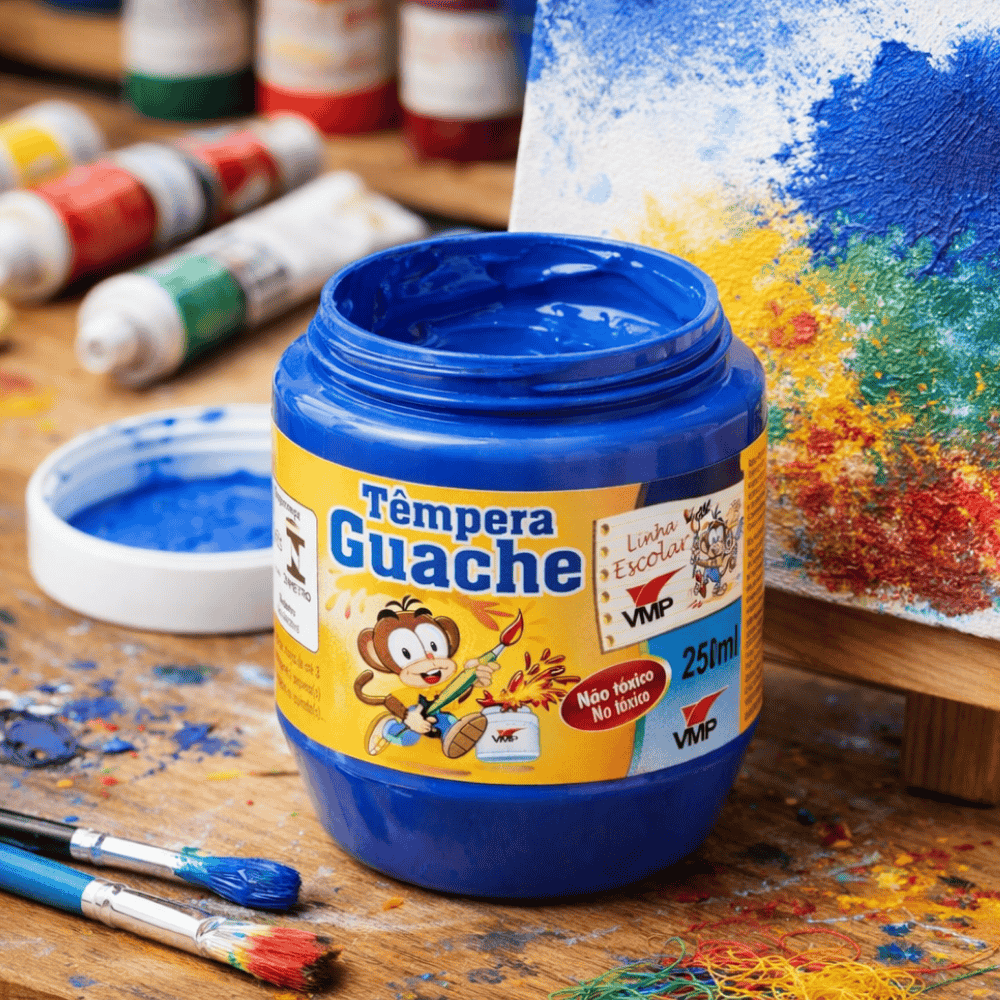 Guache Azul Turquesa 250Ml