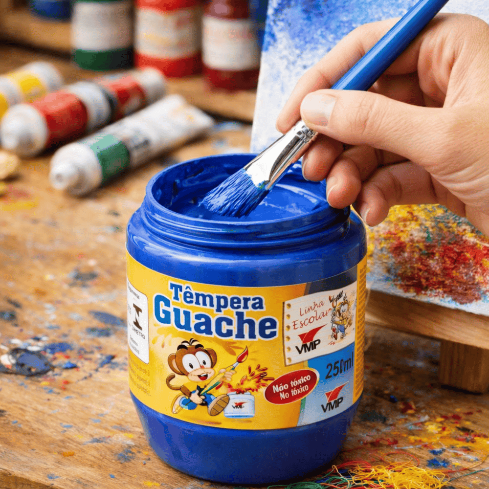 Guache Azul Turquesa 250Ml
