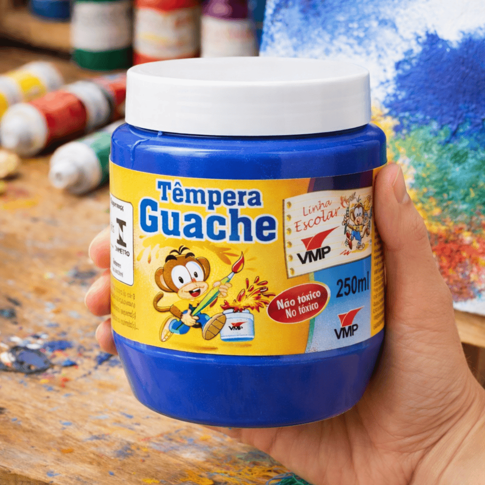 Guache Azul Turquesa 250Ml