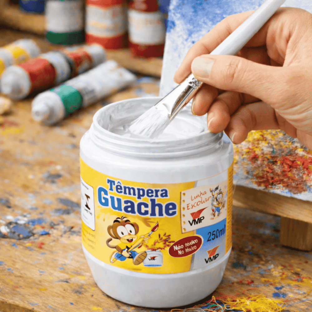 Guache Branco 250Ml