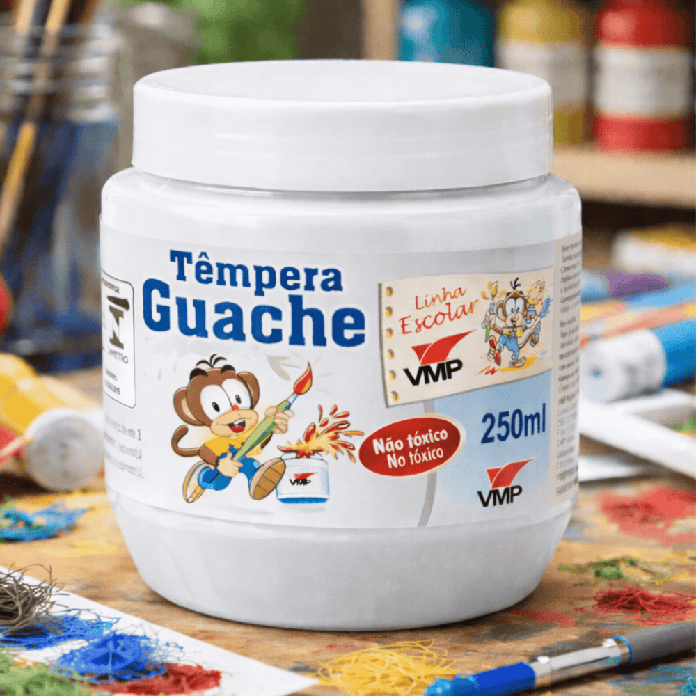 Guache Branco 250Ml