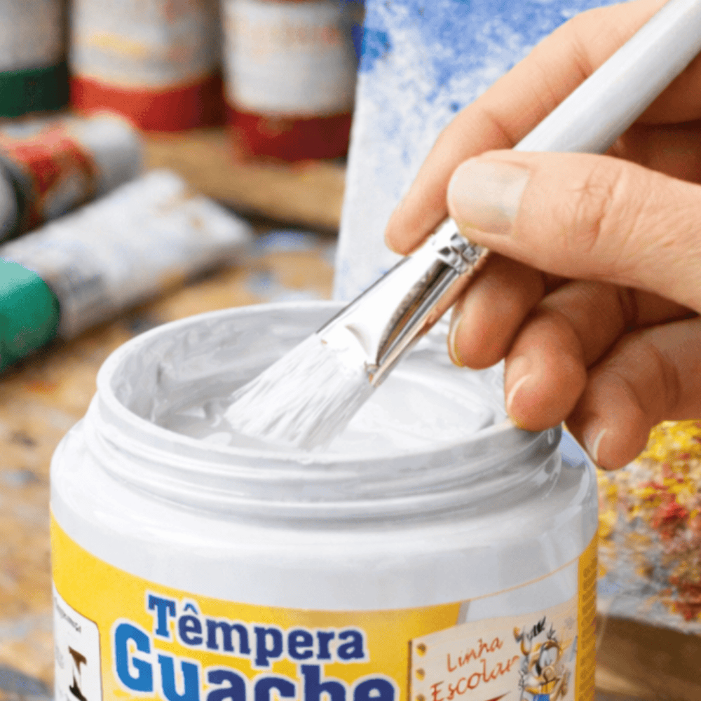 Guache Branco 250Ml
