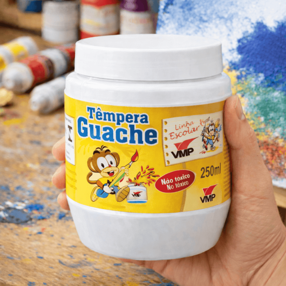 Guache Branco 250Ml