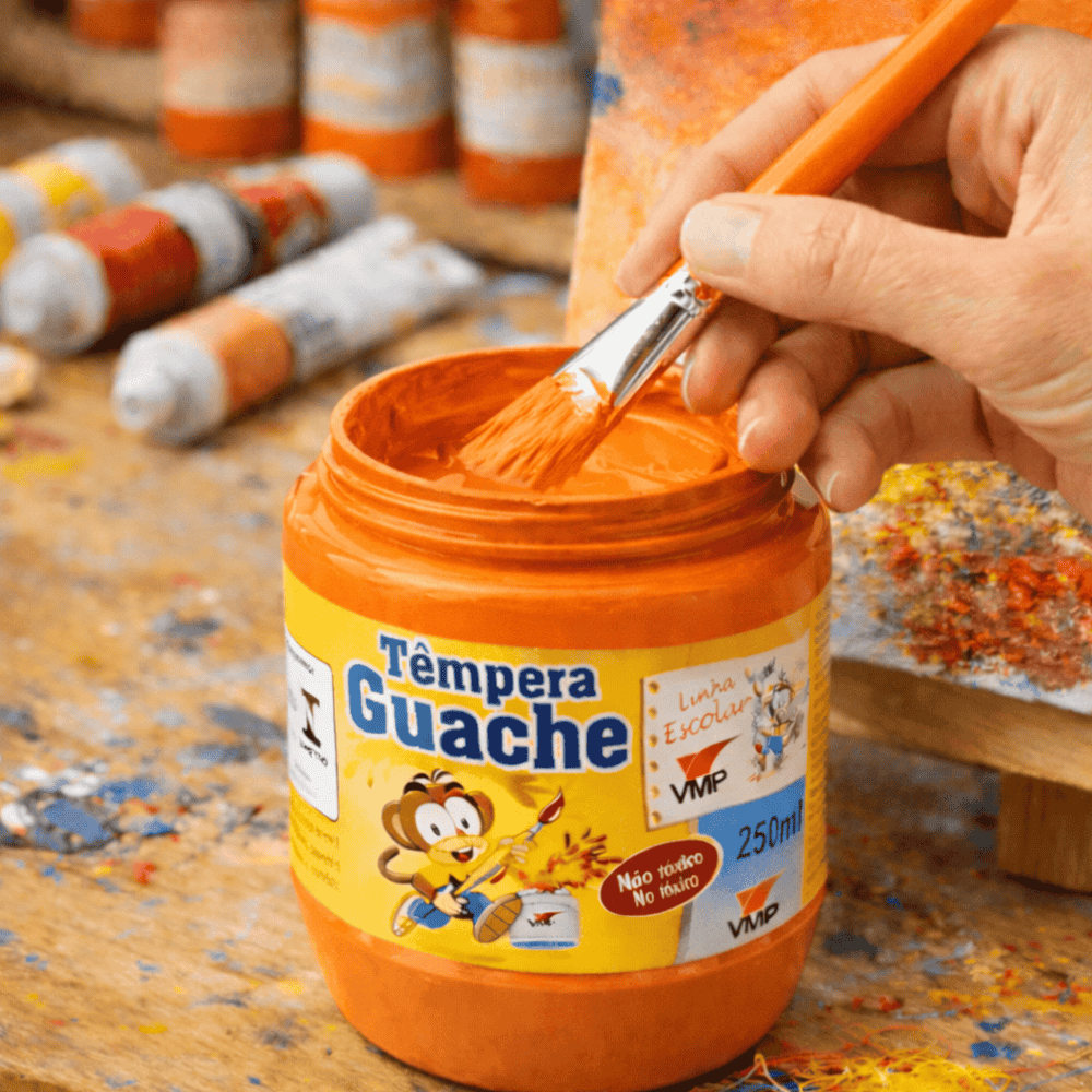 Guache 250Ml Laranja