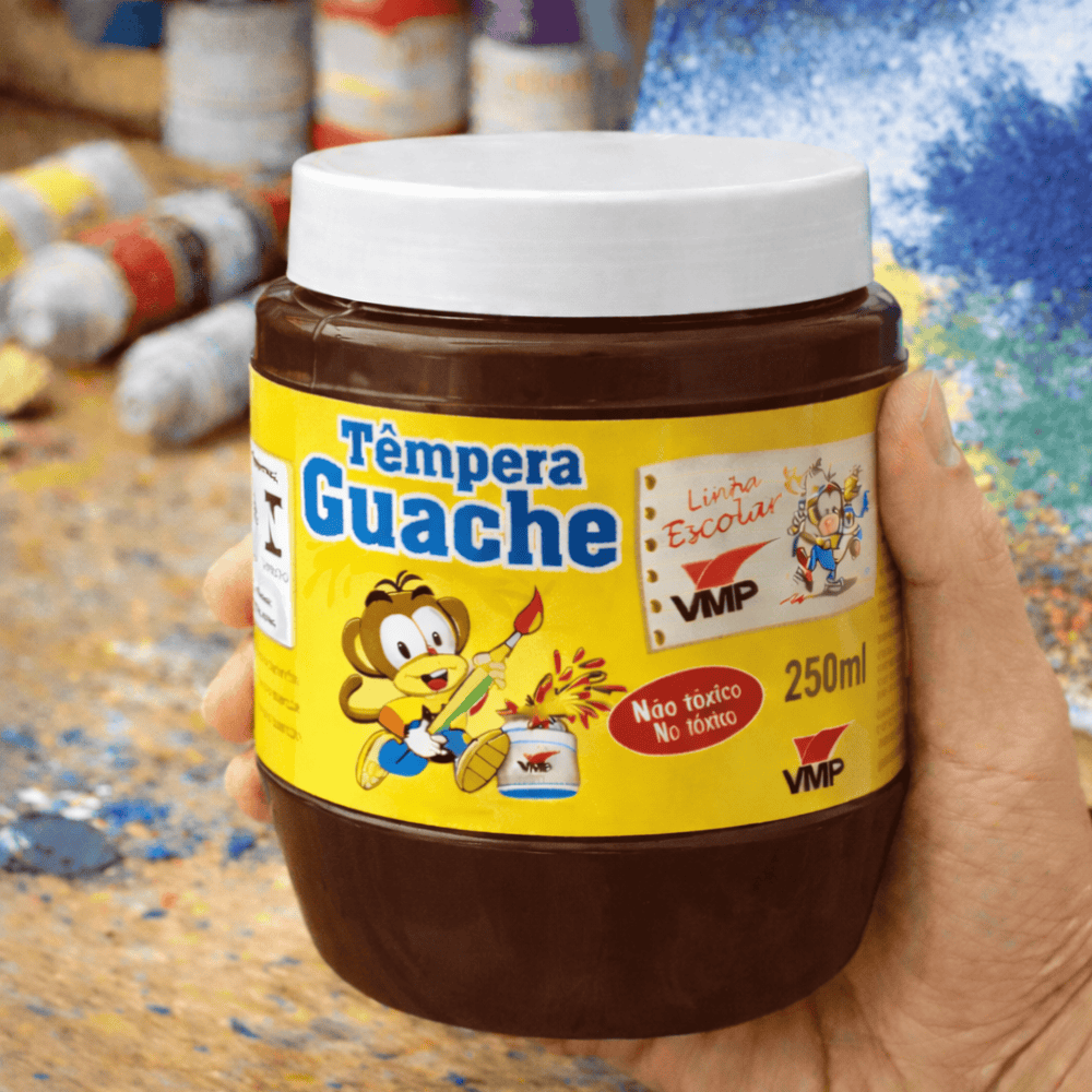 Guache Marrom 250Ml
