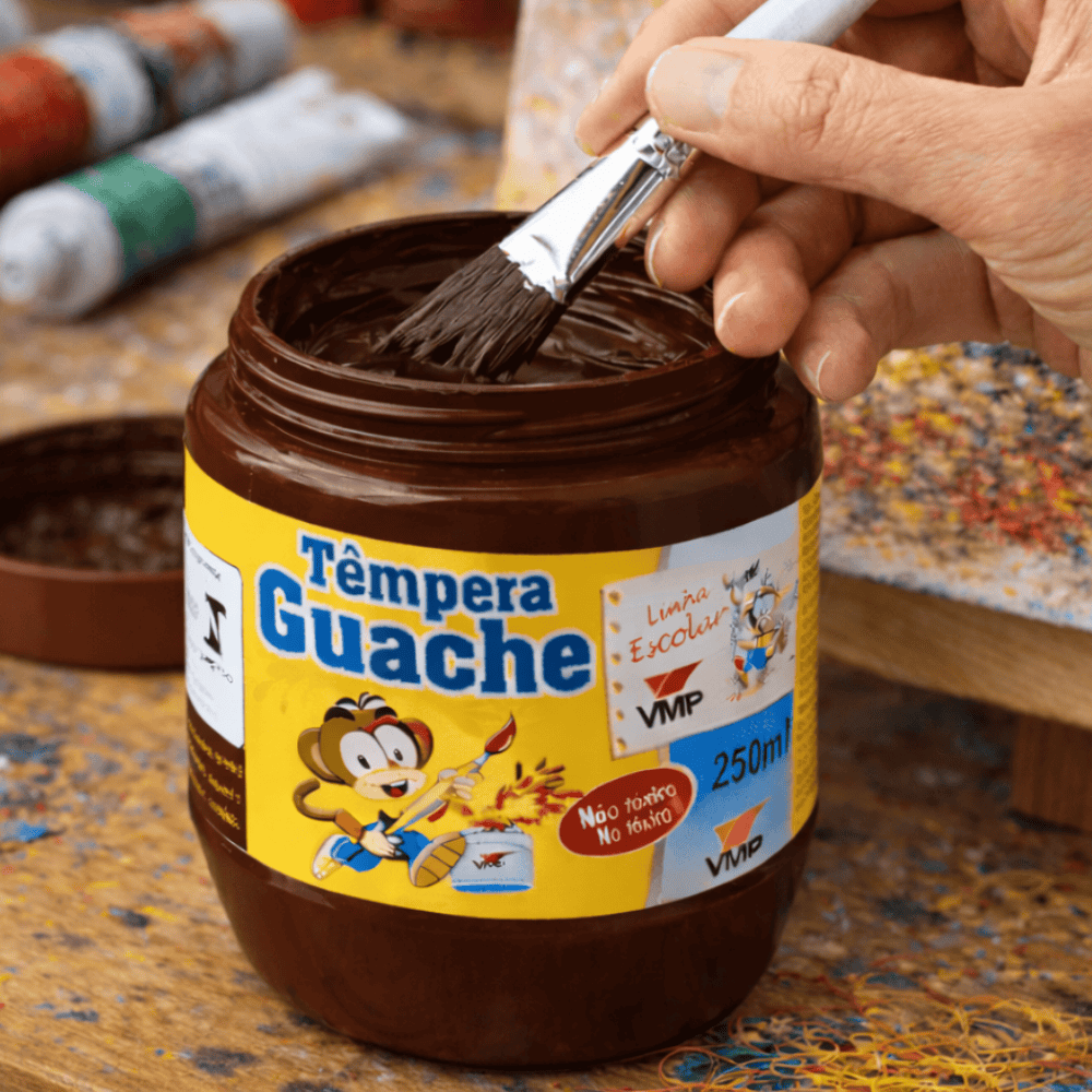 Guache Marrom 250Ml