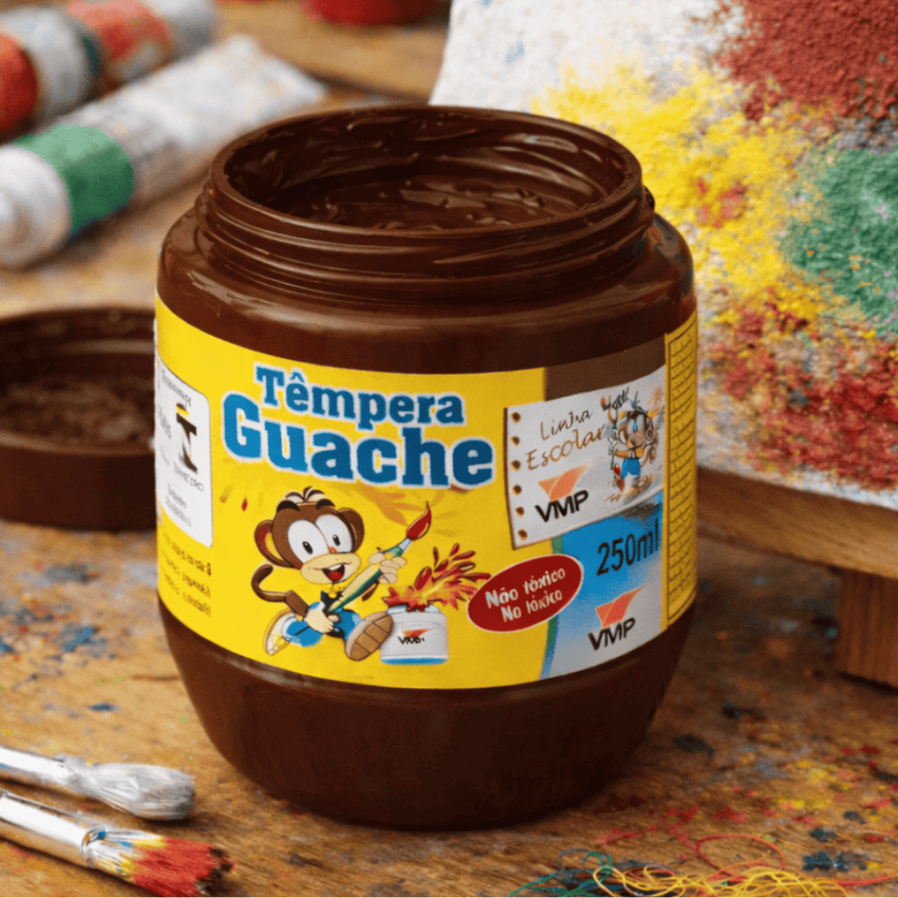 Guache Marrom 250Ml