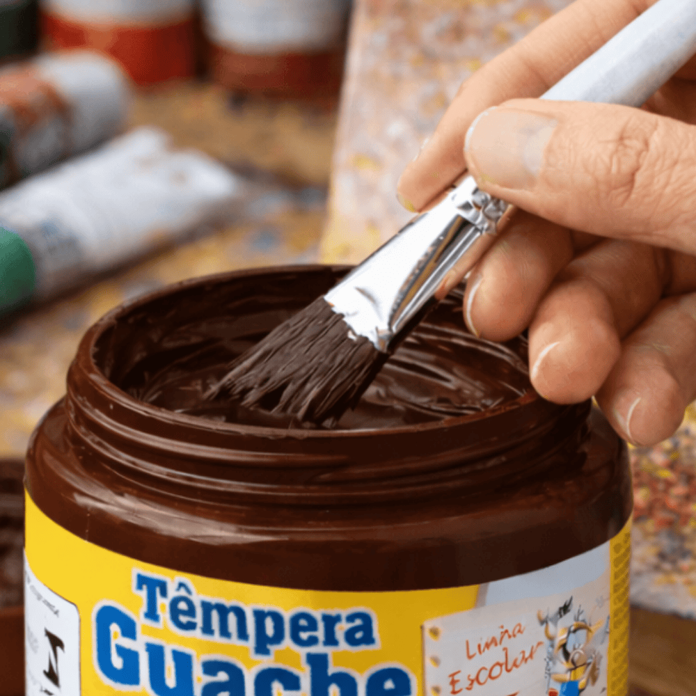 Guache Marrom 250Ml