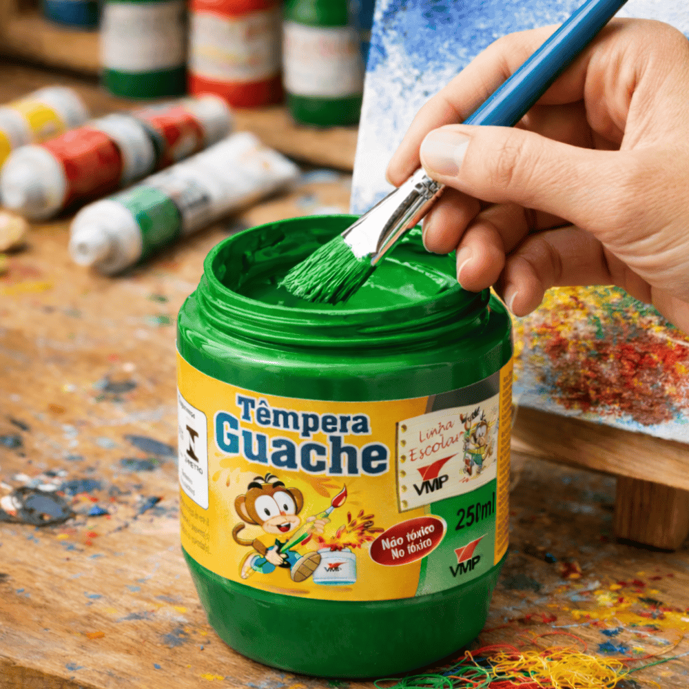 Guache Verde Bandeira 250Ml