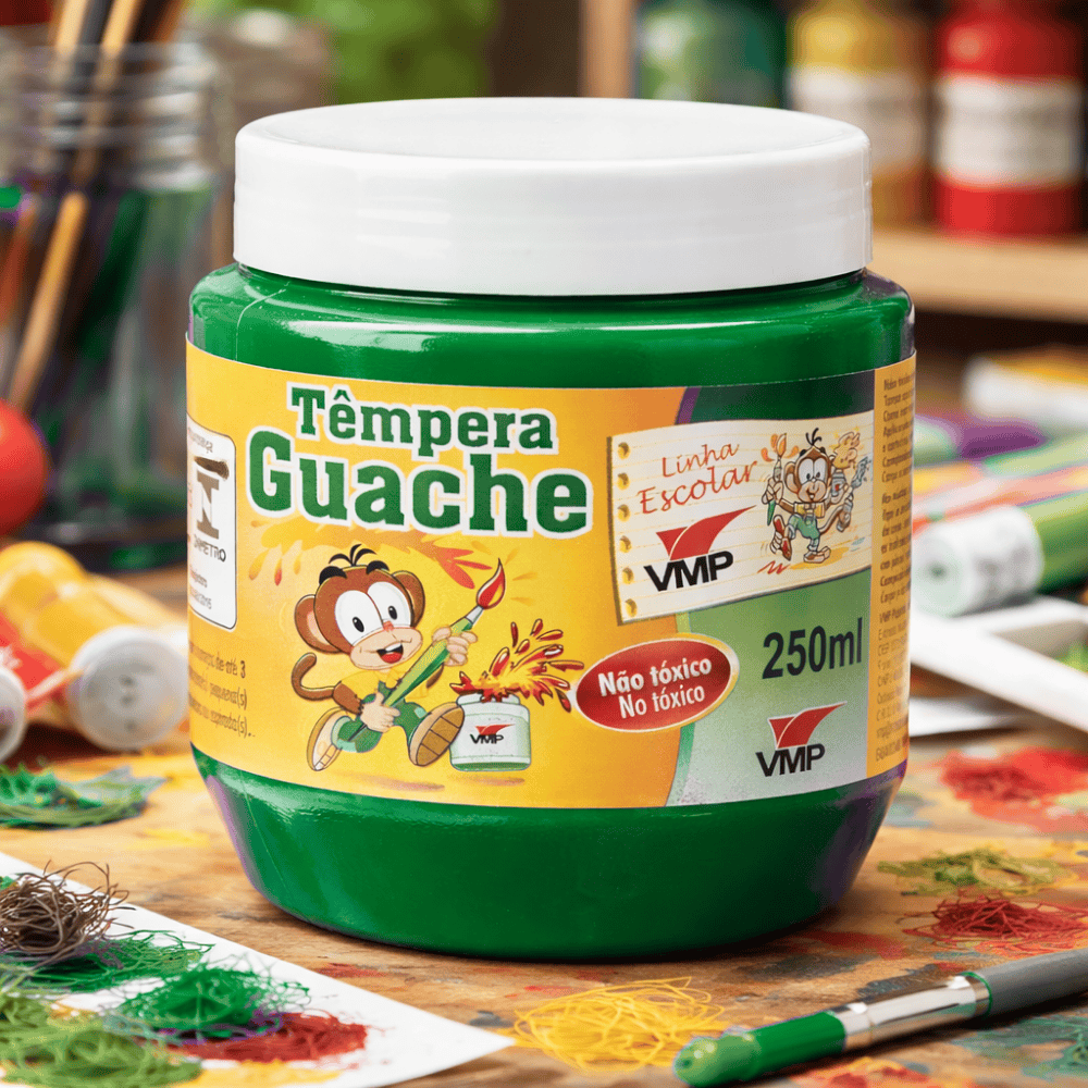 Guache Verde Bandeira 250Ml