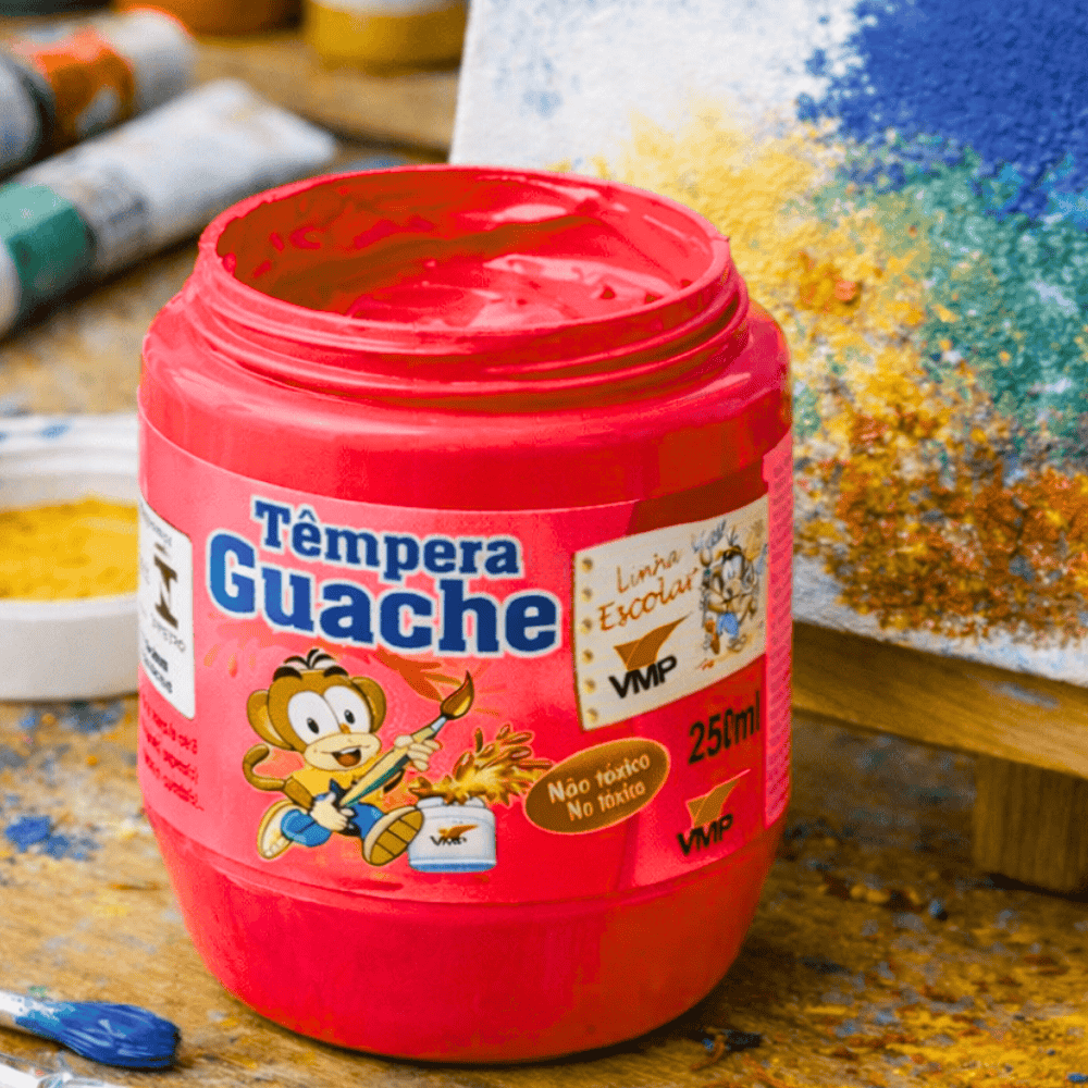 Guache 250Ml Vermelho