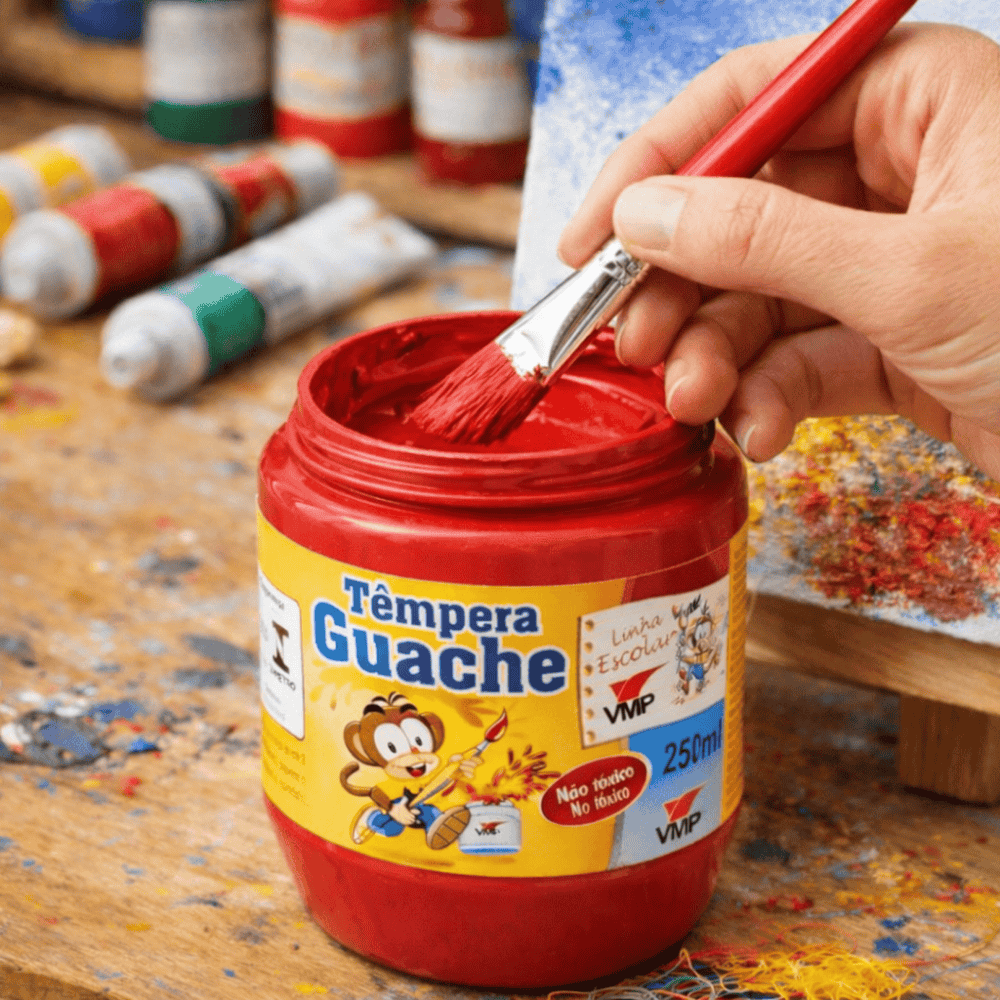 Guache 250Ml Vermelho