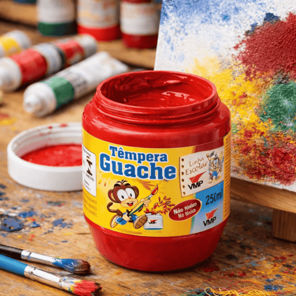 Guache 250Ml Vermelho
