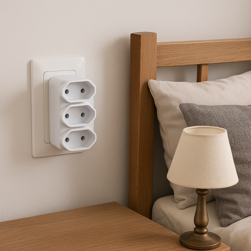 Pino Multiplicador Em Barra Tripolar Br 2Pt 10A/250V Forlux