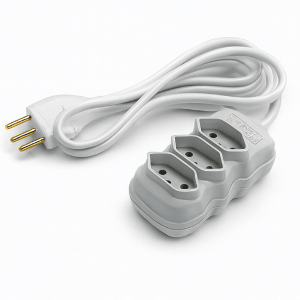 Extensão Compact Tripolar Br 10Mts 2P 10A/250V
