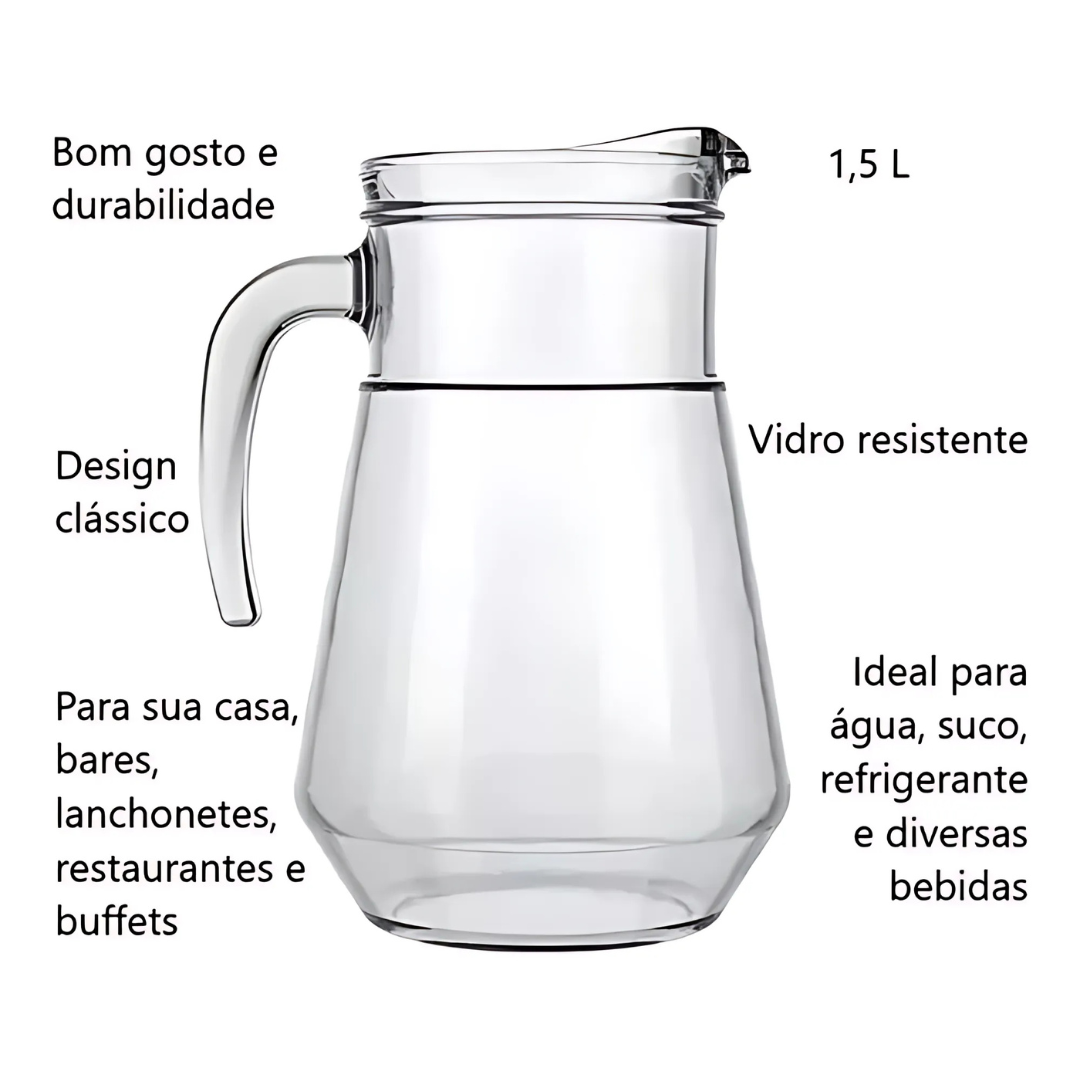 Jarra Bar 1,55L Nadir
