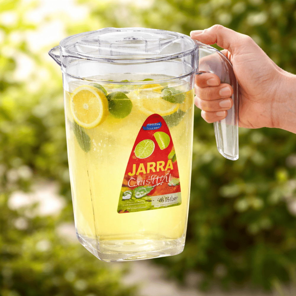 Jarra Cristal 1,2L Trans Ercaplast 1159