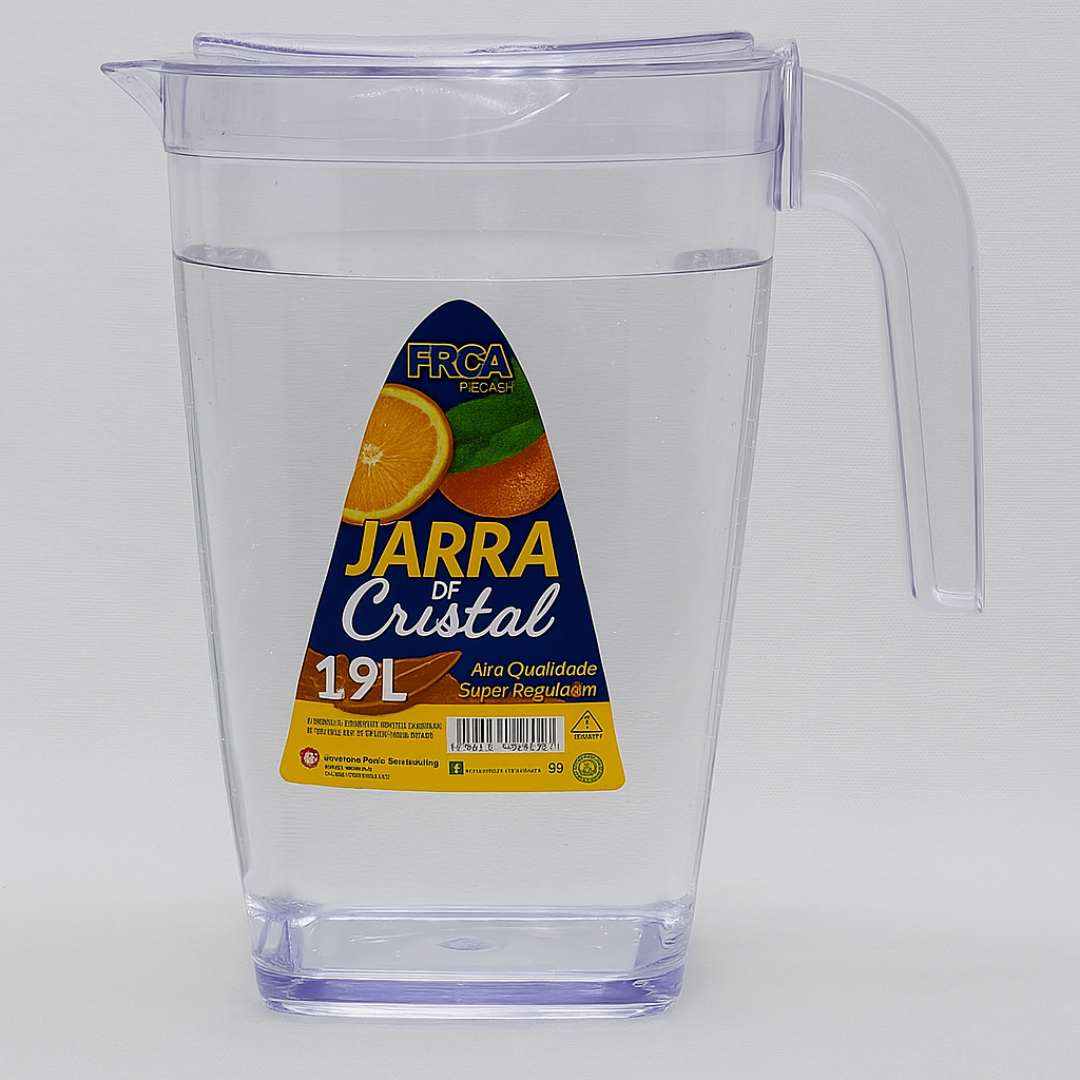 Jarra Cristal 2L Transparente Ercaplast