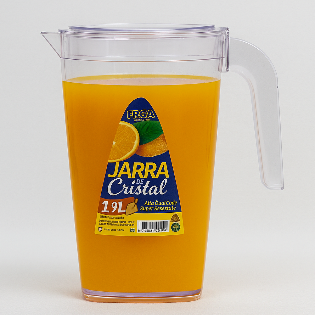 Jarra Cristal 2L Transparente Ercaplast