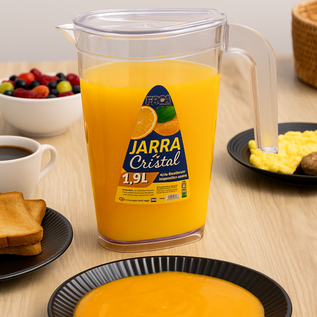 Jarra Cristal 2L Transparente Ercaplast