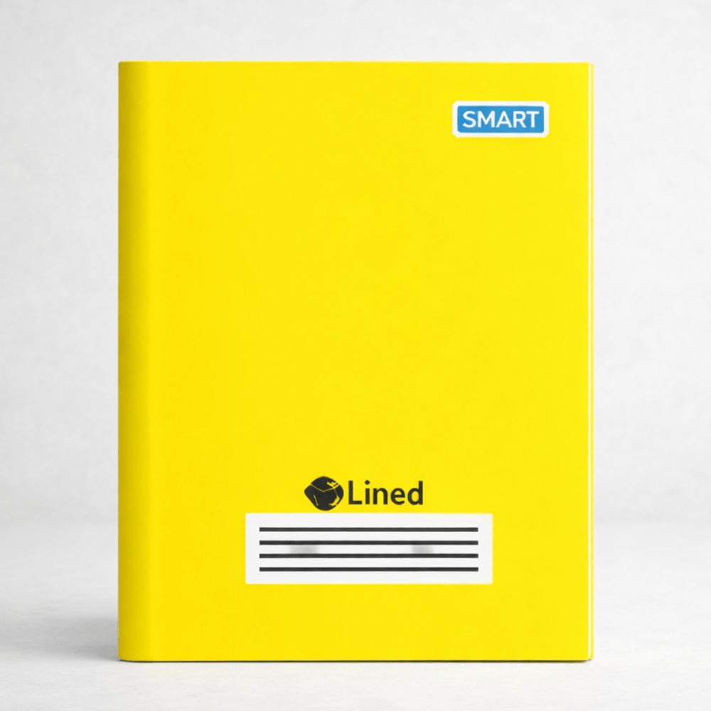 Caderno Broch Cd Amarelo 80Fls Smart