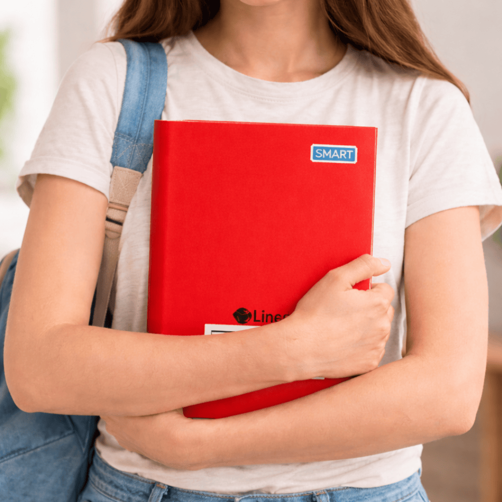 Caderno Broch Cd Vermelho 80Fls Smart
