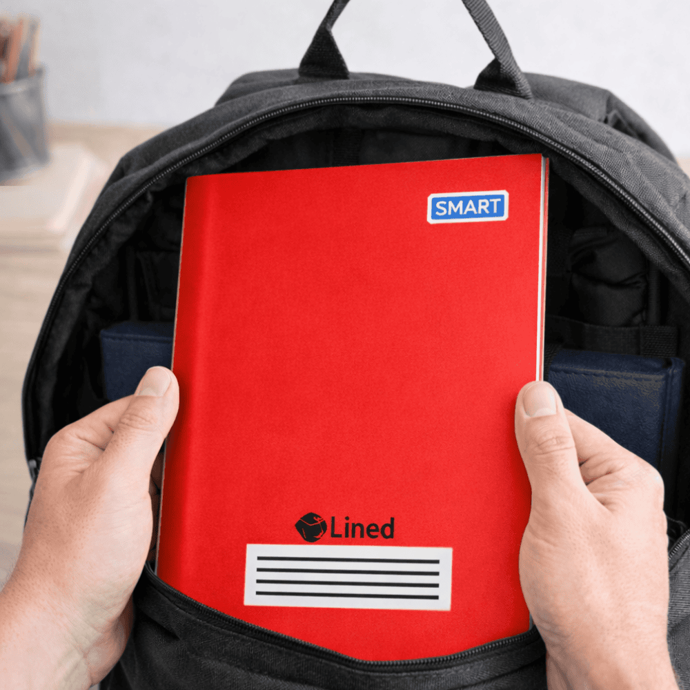 Caderno Broch Cd Vermelho 80Fls Smart