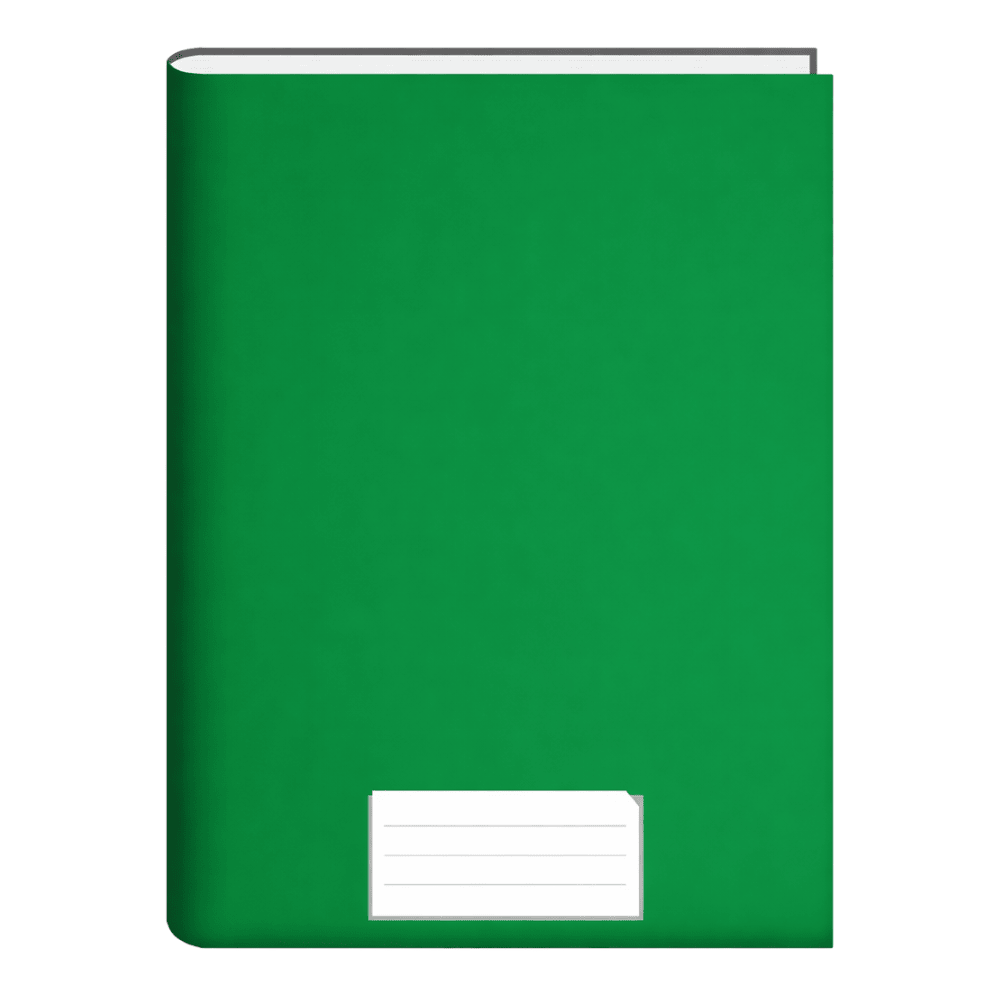 Caderno 1/4 Broch Cd Verde 80Fls Smart