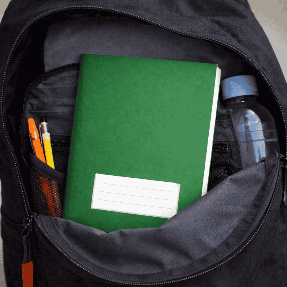 Caderno 1/4 Broch Cd Verde 80Fls Smart