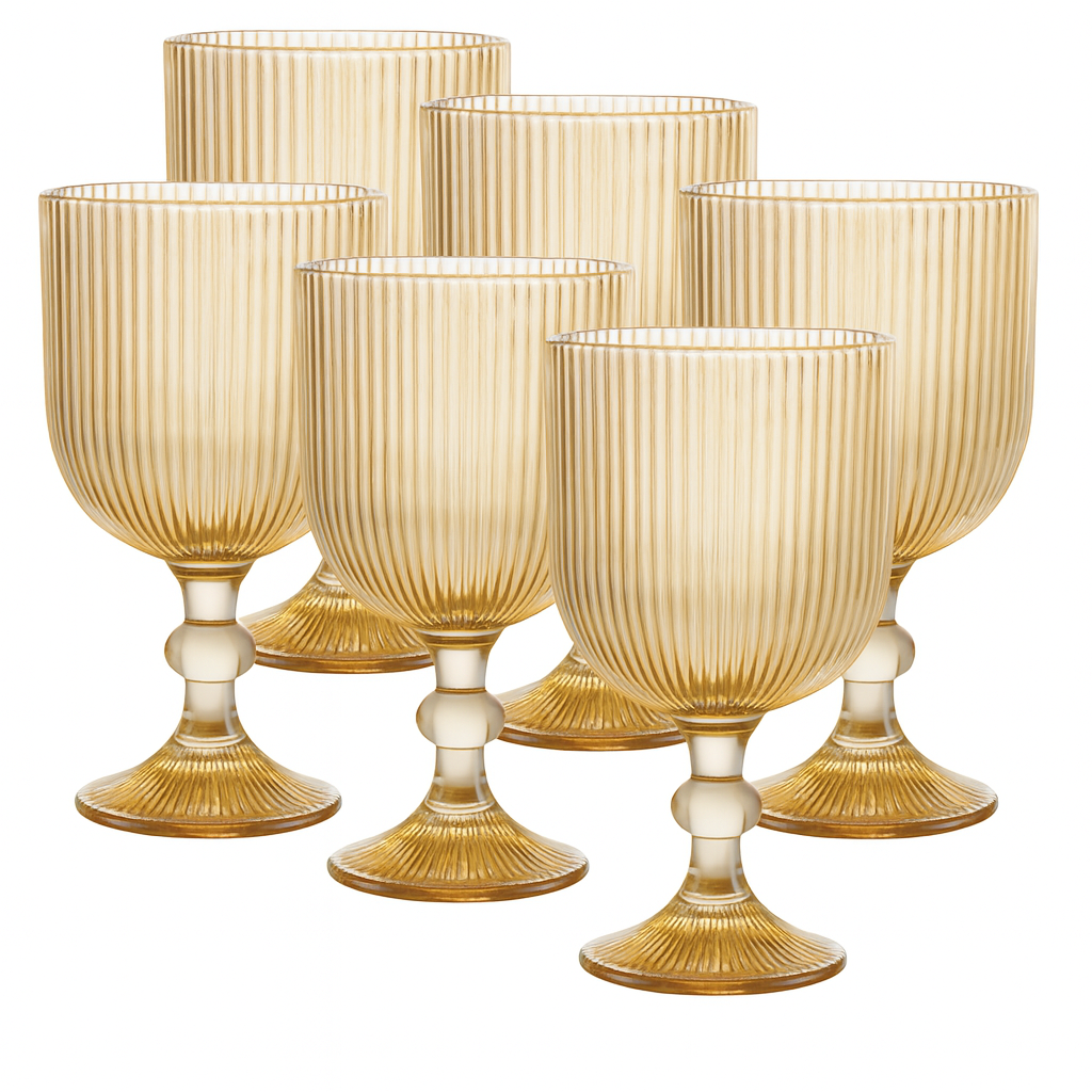 Taça Versalhes Âmbar Kehome