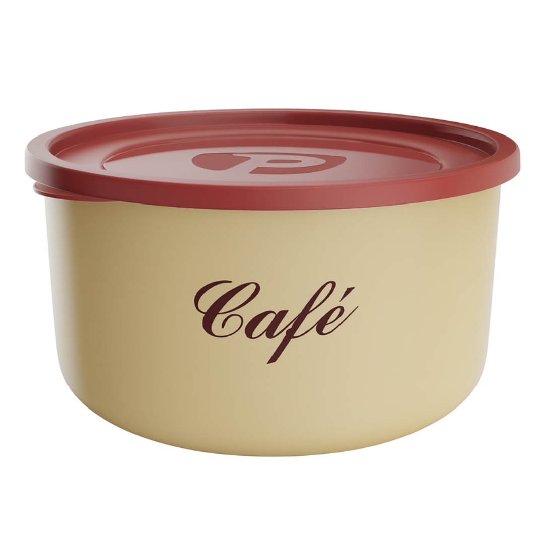 Pote Redondo 1200Ml Cafe Pratic