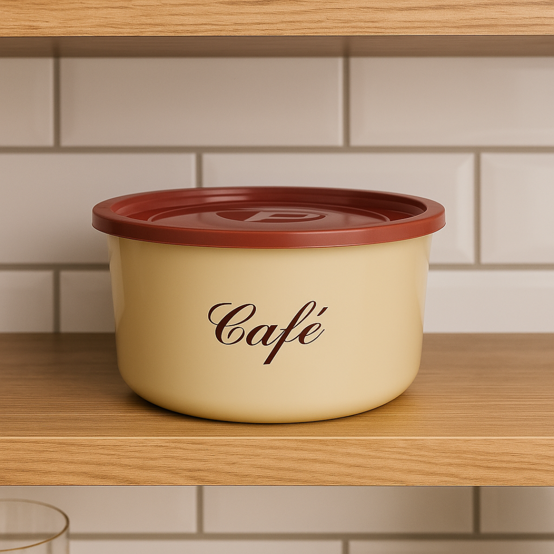 Pote Redondo 1200Ml Cafe Pratic