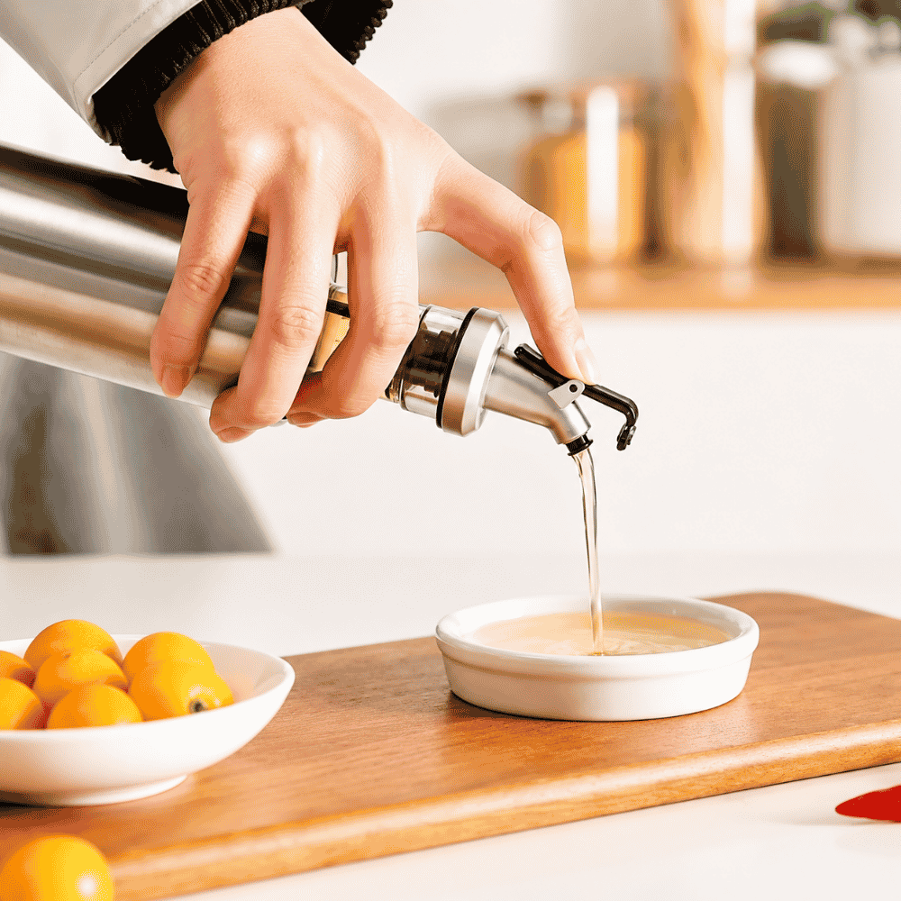 Garrafa em Inox para Azeite 350ml Amigold