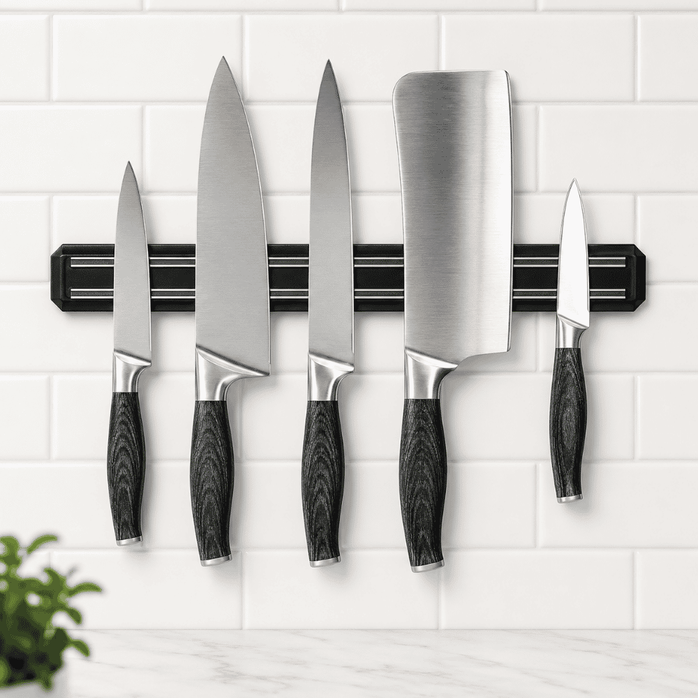 Suporte P/Facas e Ferramentas Inox Amigold