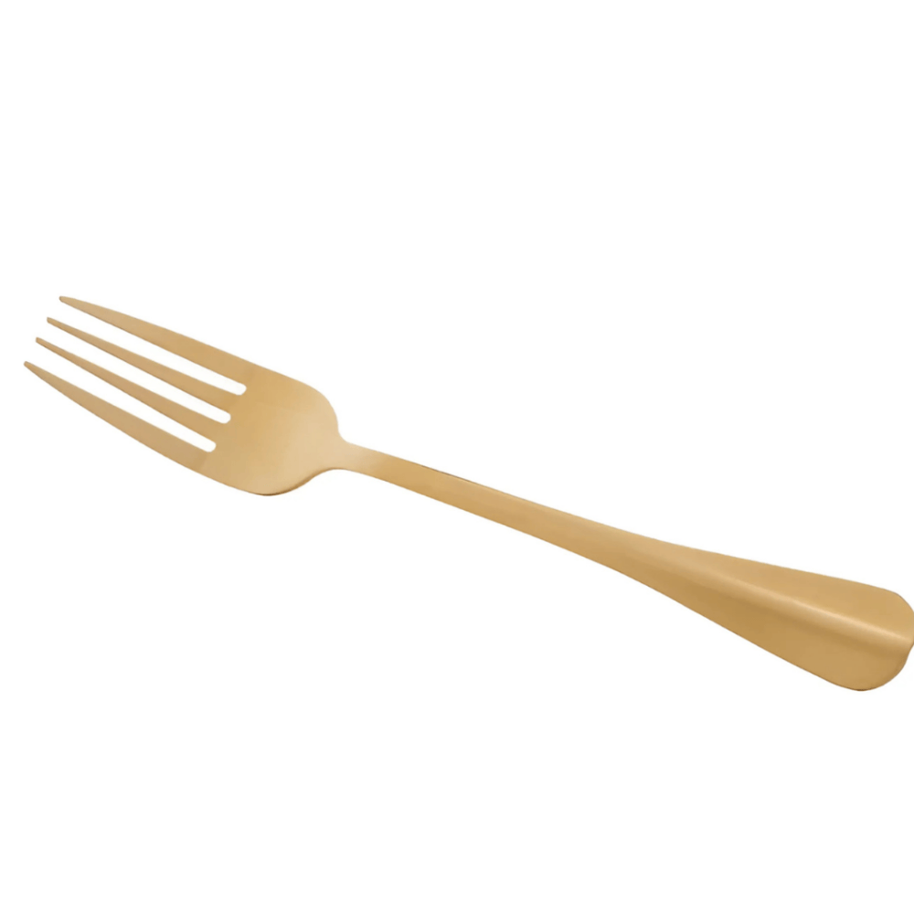 Garfo P/Mesa Inox Positano Dourado