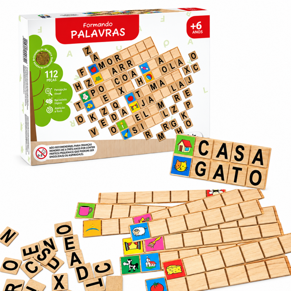 Jogo Formando Palavras Gala Pais & Filhos